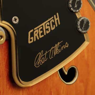 1973 Gretsch 7690 Super Chet Autumn Red Stain faded Orange image 9