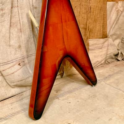 Gibson Custom Shop '67 Reissue Flying V 2002 - Sunburst imagen 15