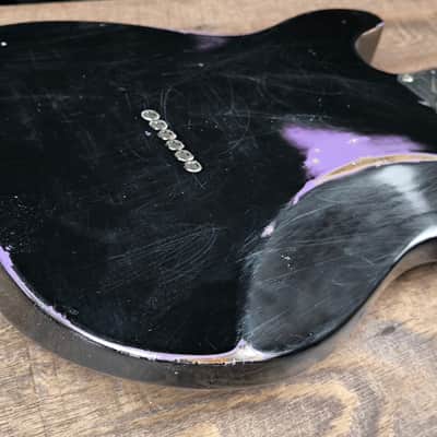 MyDream Partcaster Custom Built - Relic Black over Purple Custom 72 image 11