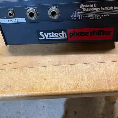 Systech Phase Shifter 1970s Red and Black image 2