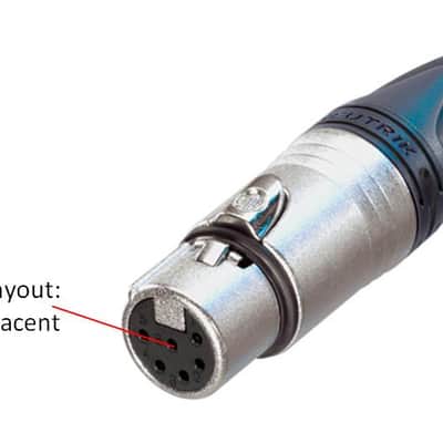 Best-Tronics Pro Audio Male to Female 6 Pin XLR 30 Feet image 4
