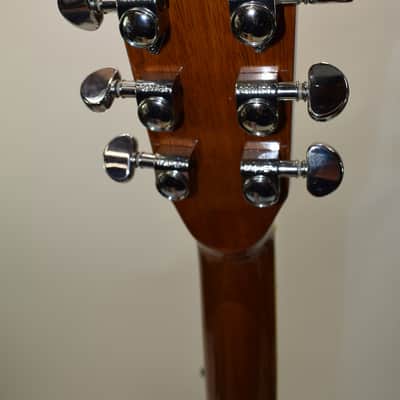Zager ZAD-50CE Easy Play Acoustic Electric Guitar, Natural w/ Case image 10
