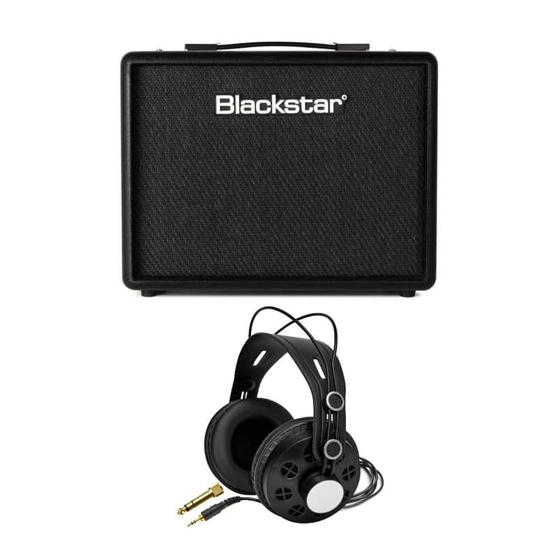 Blackstar LTECHO Electric Guitar Mini Amplifier (Black) Bundle with Knox Studio Headphones image 1