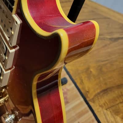 1978 Greco EG-600 Custom
Ace Frehley Style 3 Pickup Guitar
Cherry Sunburst + OHSC Japan image 18