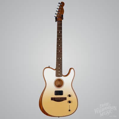 Finneas Acoustasonic Telecaster, Rosewood Fingerboard, Cappuccino Fade - USED image 6