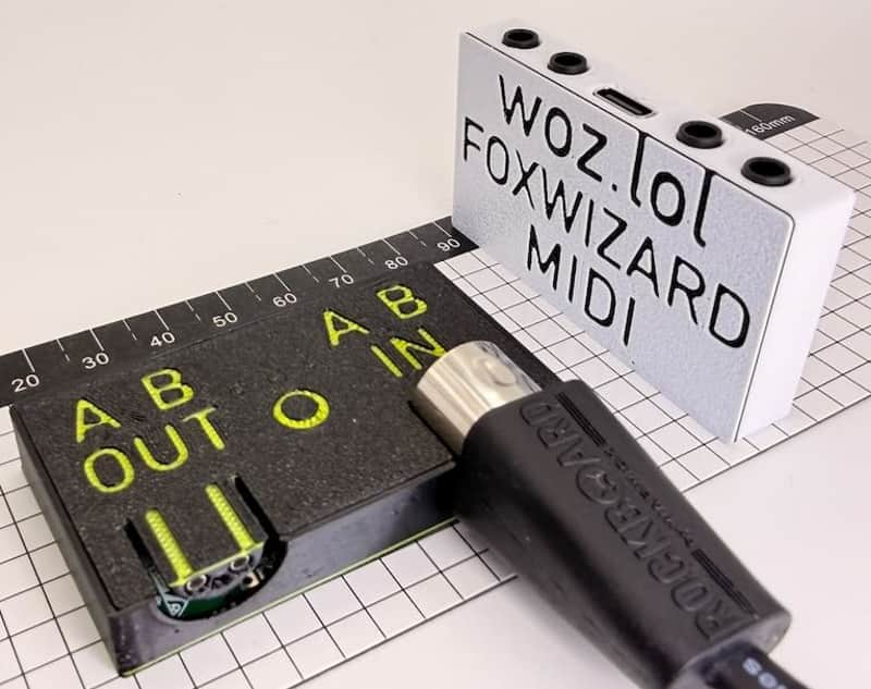 Foxwizard Mini MIDI Multitool • TRS A&B USB-C Adapter & Router image 1
