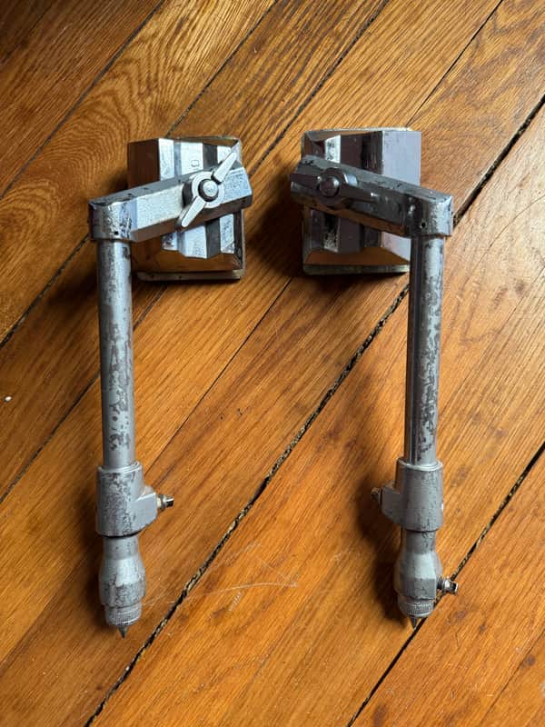Yamaha Recording Custom 1990’s Bass Drum Spurs Pair image 1