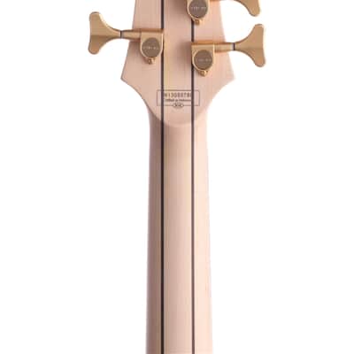 Schecter Stiletto Custom 5 String Bass Natural image 7