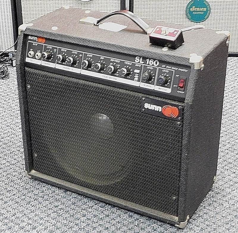 Sunn SL-160 Guitar Combo Amplifier 60 Watts Made In USA! Super RARE! image 1