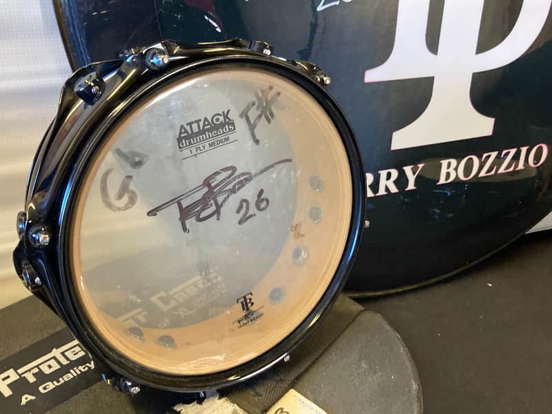 Terry Bozzio's DW - 8" Collector's Series Piccolo Tom - Purple Satin Oil - "Gb/F#". Autographed! image 1