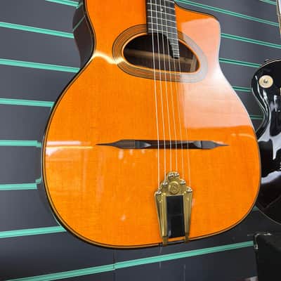 Gitane D-500 Gloss Natural Gypsy Jazz Acoustic Guitar image 3