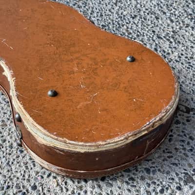 1950s Gibson Les Paul Burst Gold Top Lifton Case - Brown Pink Lining image 17