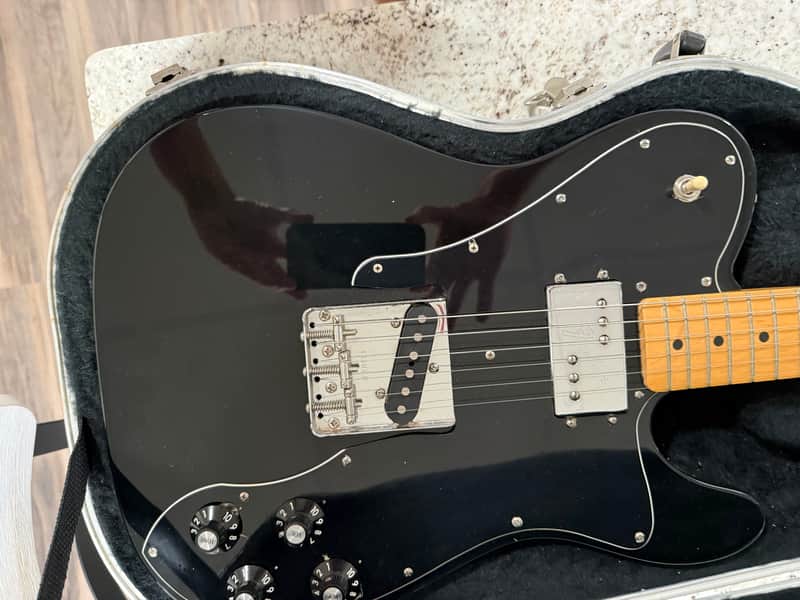 Fender Classic Series '72 Telecaster Custom with Rosewood Fretboard 2000 - 2018 - Black image 1