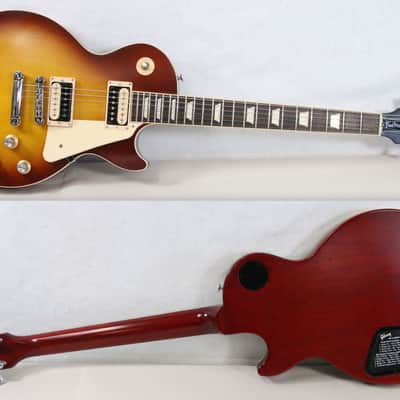 2023 Gibson Les Paul Traditional Pro V Satin Iced Tea Electric Guitar w/Case WOW image 4