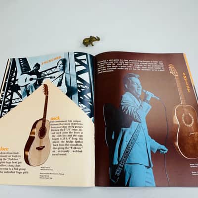 Ovation Acoustic Guitars Catalog 1972 image 9