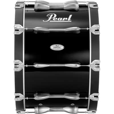 Pearl Finalist 22" Bass Drum Regular 22 x 14 in. Midnight Black image 3