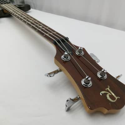 Lefty B.C. Rich JE Eagle Bass Guitar Black Gold Metallic Left Handed 34" Scale Diamond Inlays image 24