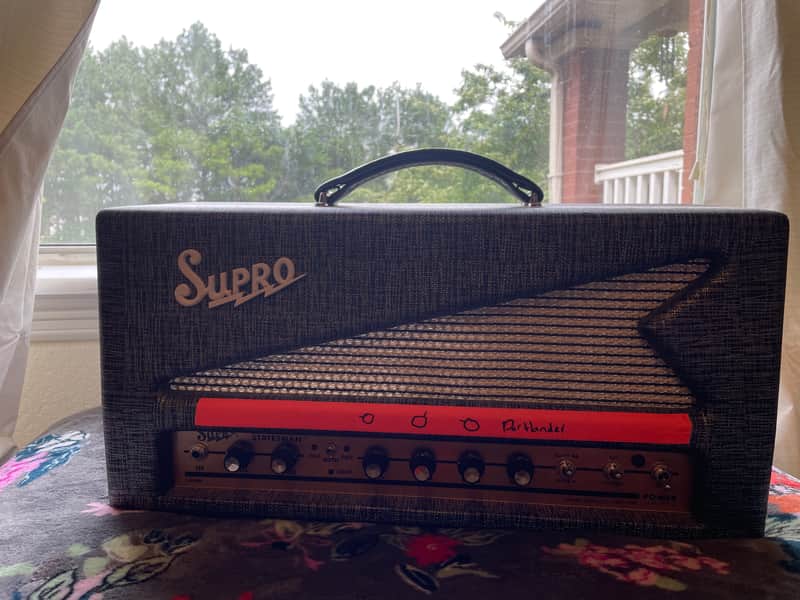 Supro 1699RH Statesman 2-Channel 50-Watt Tube Guitar Head