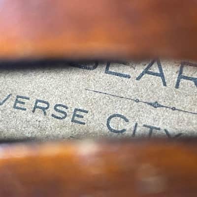 Vintage1922 American 4/4 Violin by FE Beardsley Traverse City Michigan Branded image 19