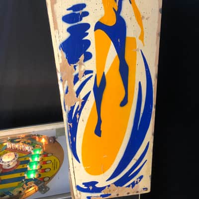 Aerosmith, Steven Tyler's "Surf Champ" Vintage 1970s Pinball Machine. image 4