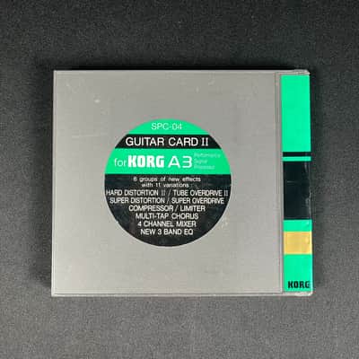 Korg A2 / A3 | SPC-04 Guitar Card II image 2