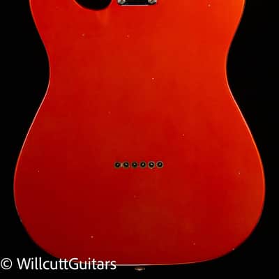 Fender Custom Shop 1957 Telecaster Journeyman Relic Aged Candy Tangerine (264) image 4
