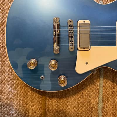 Gibson Les Paul Deluxe 2015 - Pelham Blue image 4