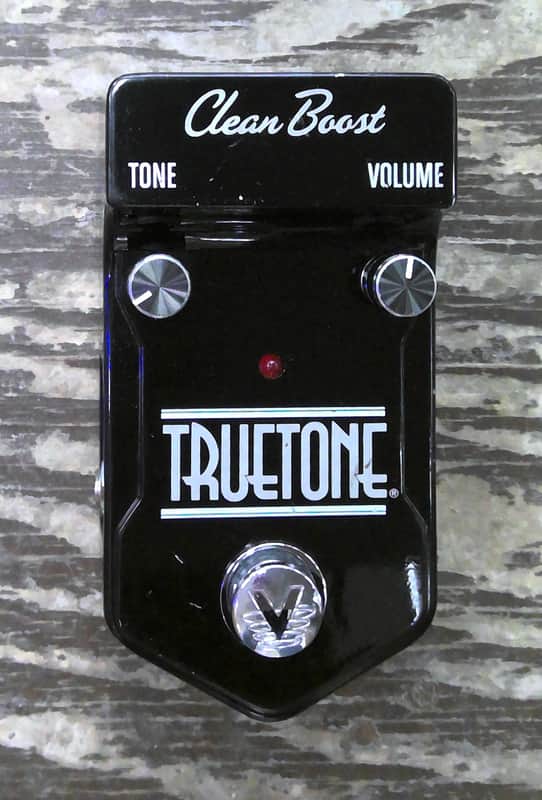 Visual Sound Truetone Clean Boost V2 2020s - black image 1