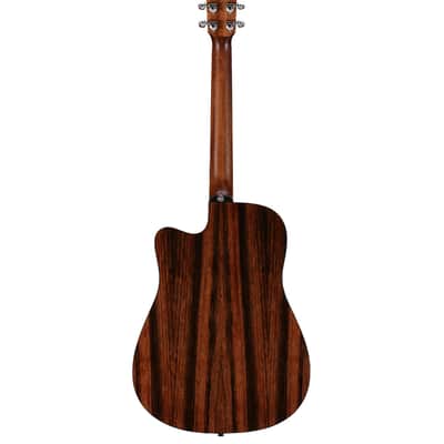 Alvarez Artist Elite Dreadnought Sitka/Macassar Ebony w/Bevel Edge Armrest, Cutaway - ADE90CEAR image 4