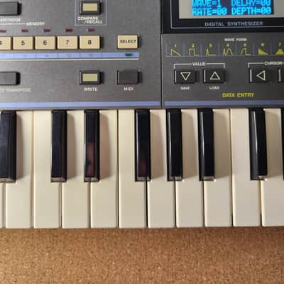 Casio CZ-101 49-Key Synthesizer Upgraded Screen, Serviced image 3