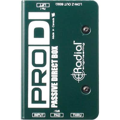 Radial Engineering ProDI 1-Channel Passive Instrument Direct Box image 4