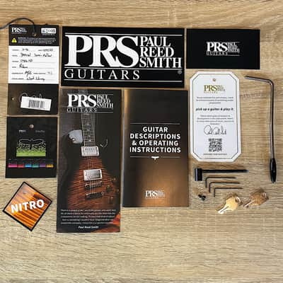 2025 PRS Special 22 Wood Library "Quilted 10-Top" Violet Blue Burst ~ w/Figured Maple Neck & Ziricote Fretboard image 12