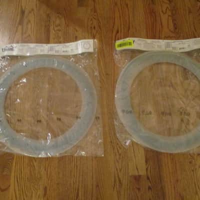 Remo (2) Muffl's 22 Inch Bass Drum Muffling Rings, For Drum Tone Control - In Packaging Never Used! image 5