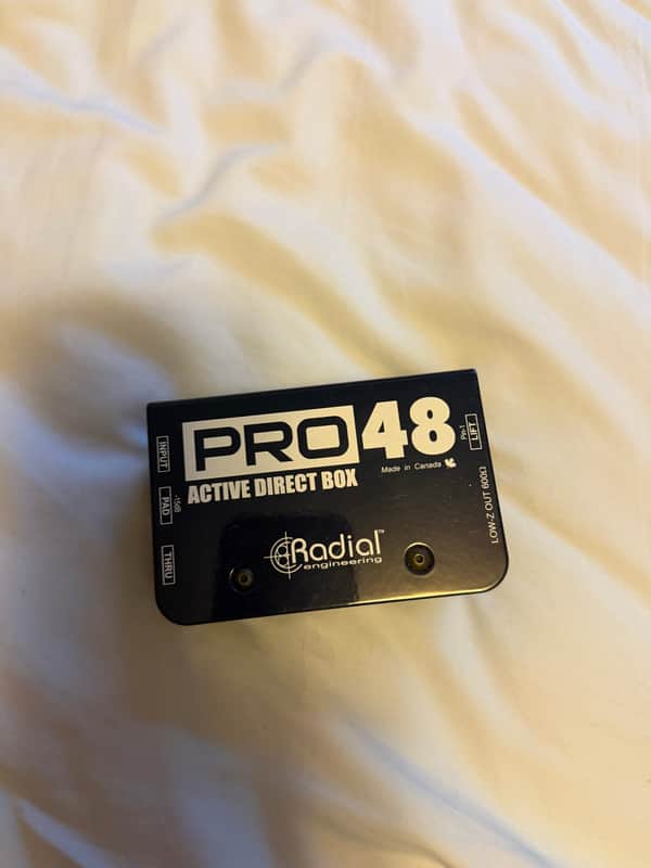 Radial Pro48 Active Direct Box 2015 - Blue image 1