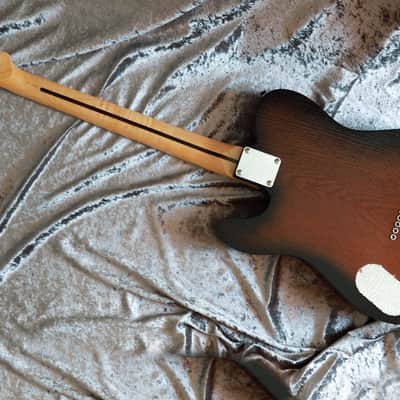 GB Liuteria Traditional Tele maple pink and purple resin image 4