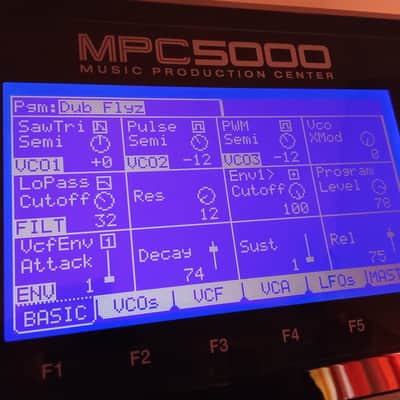 New blue display for Akai Mpc 5000 (price valid until 16/07) image 3