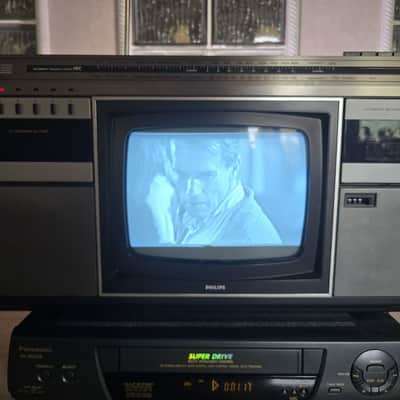 PHILIPS COMBI TC 10 ✅Serviced Rare Vintage SET TV RADIO CASSETTE RECORDER BOOMBOX +VIDEO image 24