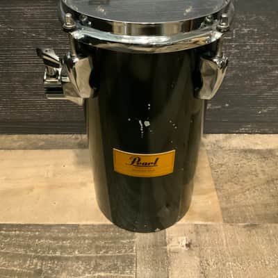 Pearl Rocket Tom 6x12 Aluminum Shell Drum - Black image 2