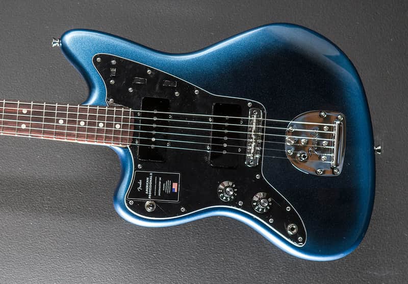 Fender American Professional II Jazzmaster Left Hand – Dark Night w/Rosewood image 1