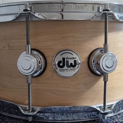 DW Collector's Series Solid Maple 6.5x14" Snare Drum *Rare* image 1