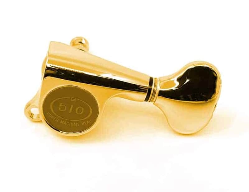 Gotoh SGS510 Guitar Machine Heads Set of 3 + 3 - Gold---gold image 1