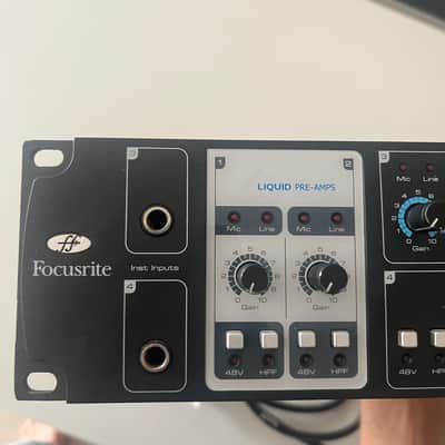 Focusrite Liquid Saffire 56 Firewire Audio Interface 2010s - Black image 8