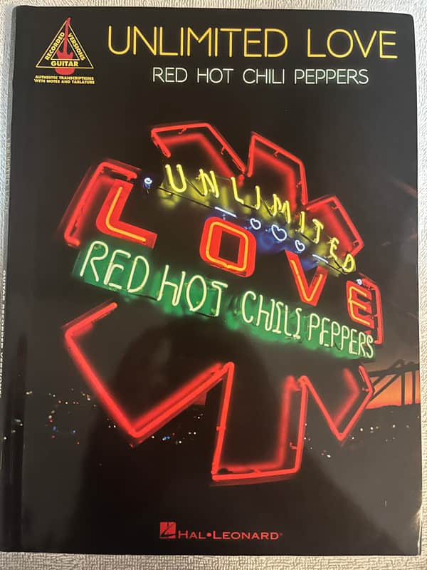Red Hot Chili Peppers - Unlimited Love - Guitar tab / Tablature Book image 1