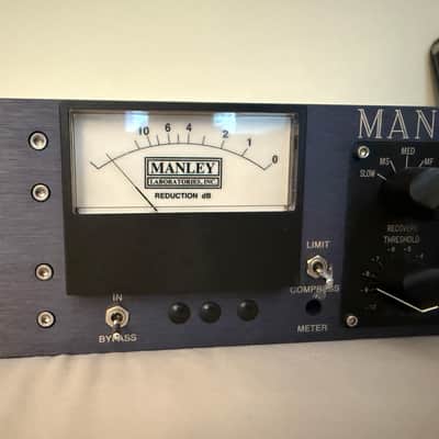 Manley Labs Variable MU Stereo Tube Compressor Limiter Mastering Version - Purple image 2