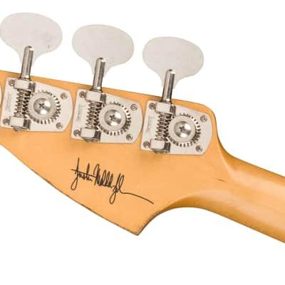 Fender JMJ Road Worn Mustang Bass - Black image 2