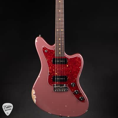 2024 - Suhr Eddie's Guitars Exclusive Roasted Classic JM Antique - Burgundy Mist image 3