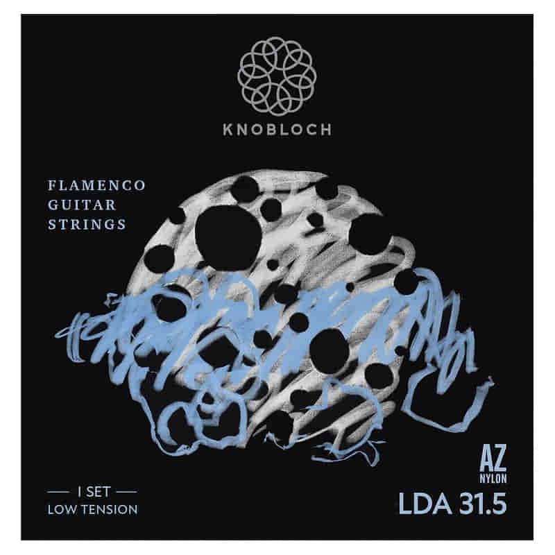 Strings for Flamenco Guitar Knobloch LUNA FLAMENCA AZ Nylon LDA 31.5 Low tension image 1