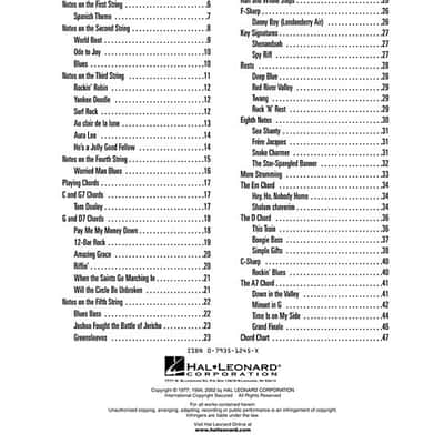HAL LEONARD GUITAR METHOD BOOK 1 Book Only image 2