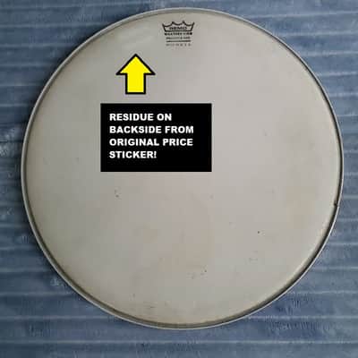 1960s 1970s < 10" REMO NOS Vintage PRACTICE PAD DRUMHEAD White Coated * Very Rare Size! *NEW OLD STOCK *Never used! image 6