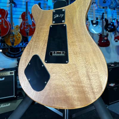 PRS DW CE 24 "Floyd" Electric Guitar - Custom Black Top w Natural Back Authorized Dealer Free Shipping! 104 FREE PLEK! image 8
